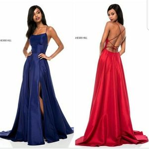 Sherri Hill 52022 Navy BRAND NEW